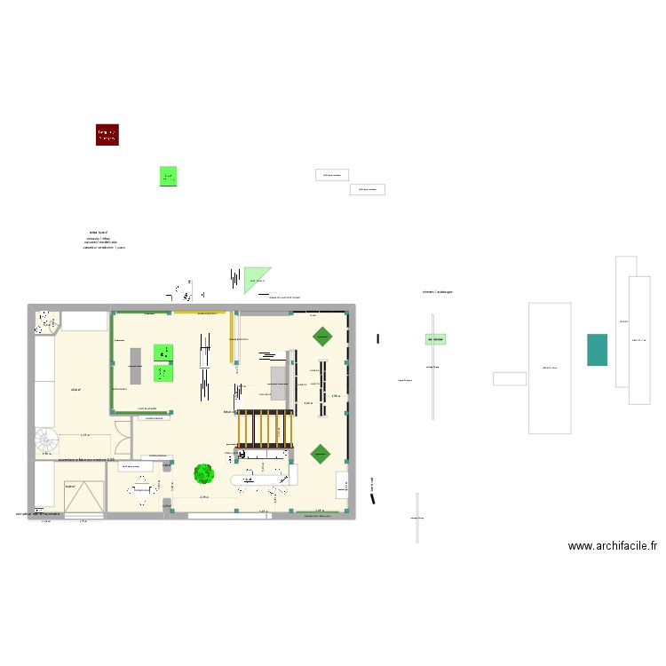 implantation LA SEYNE 2025 davy CAISSE CENTRALE 1. Plan de 5 pièces et 253 m2