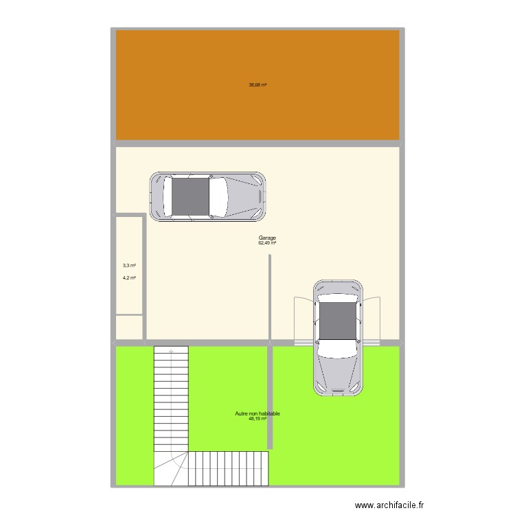 bled. Plan de 28 pièces et 482 m2