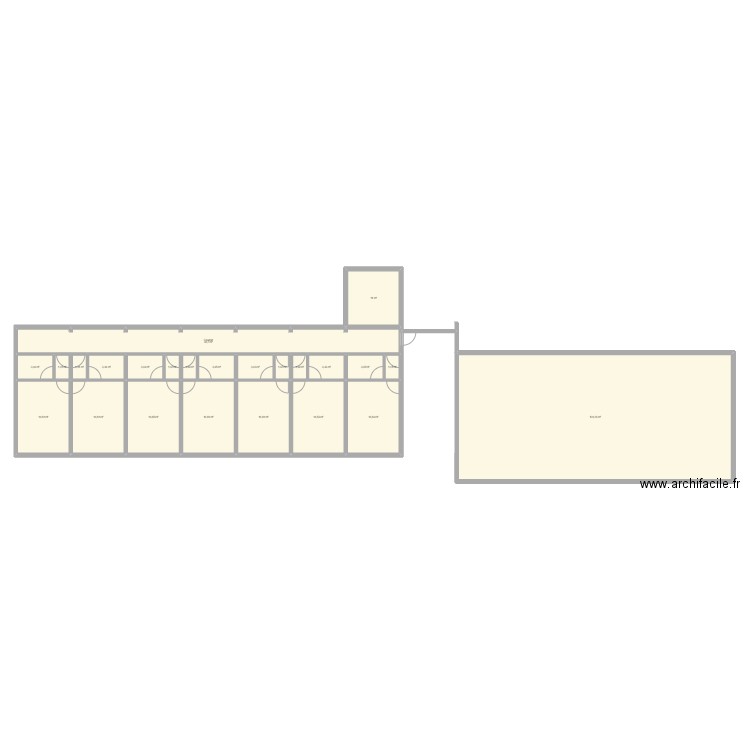 Projet TAMARIS SiouvilleAntoine. Plan de 24 pièces et 314 m2