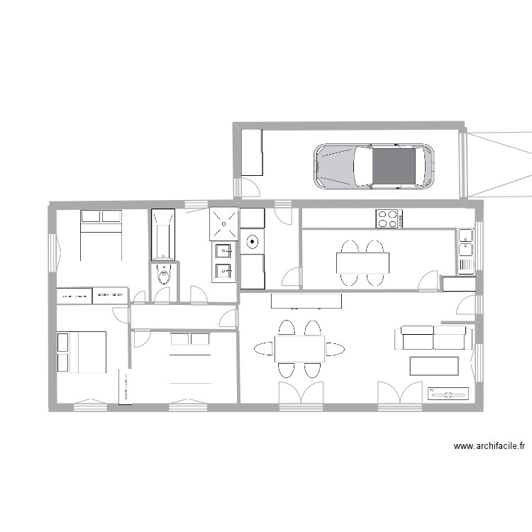 plan grolleau. Plan de 0 pièce et 0 m2