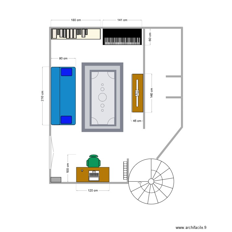 Veyrier. Plan de 0 pièce et 0 m2