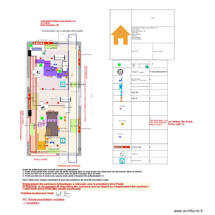 Fiche 130-Fatigue sous cellule 2 sous air v7_Machines face à face. Plan de 1 pièce et 55 m2