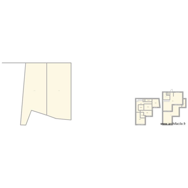 MAison 1. Plan de 17 pièces et 711 m2