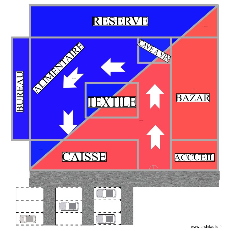 LECLERC. Plan de 14 pièces et 1062 m2