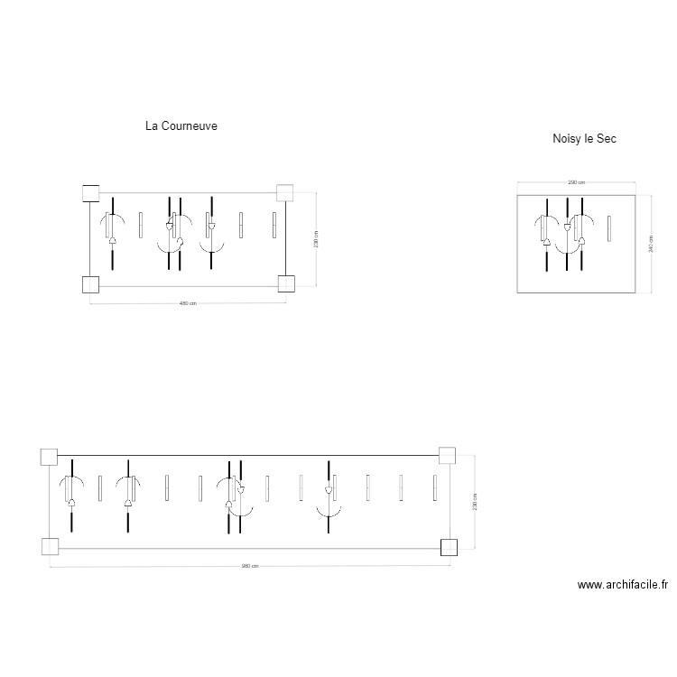 Enedis - Courneuve . Plan de 0 pièce et 0 m2