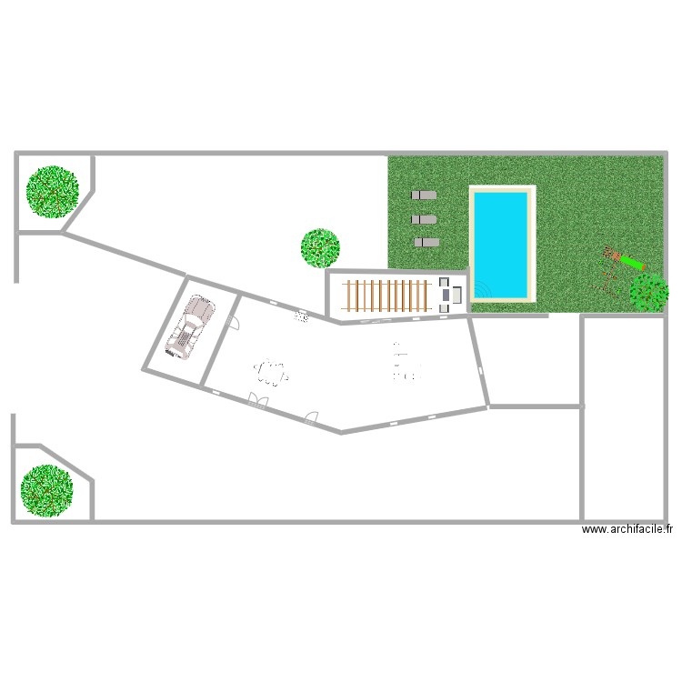 maison. Plan de 0 pièce et 0 m2