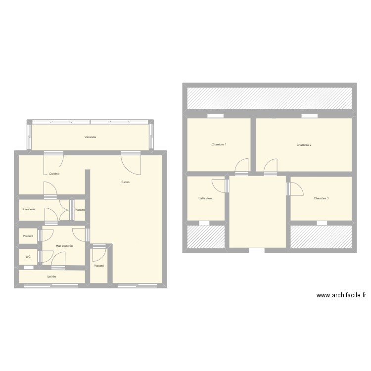 StMalo. Plan de 16 pièces et 143 m2