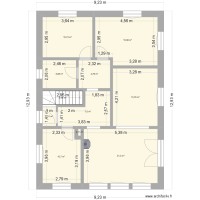 plan villa Tornay