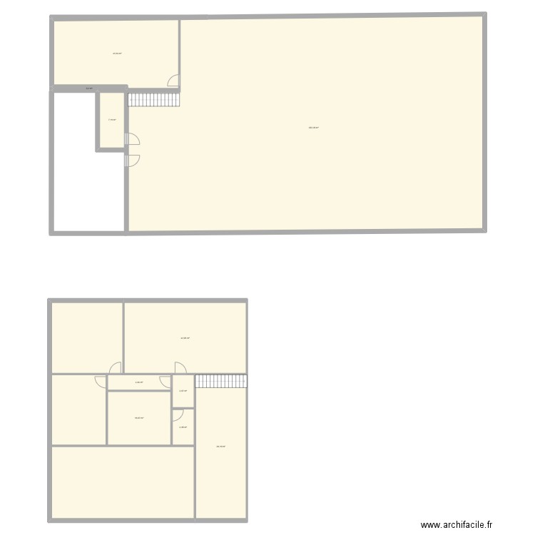 CPA  AUTO. Plan de 11 pièces et 605 m2