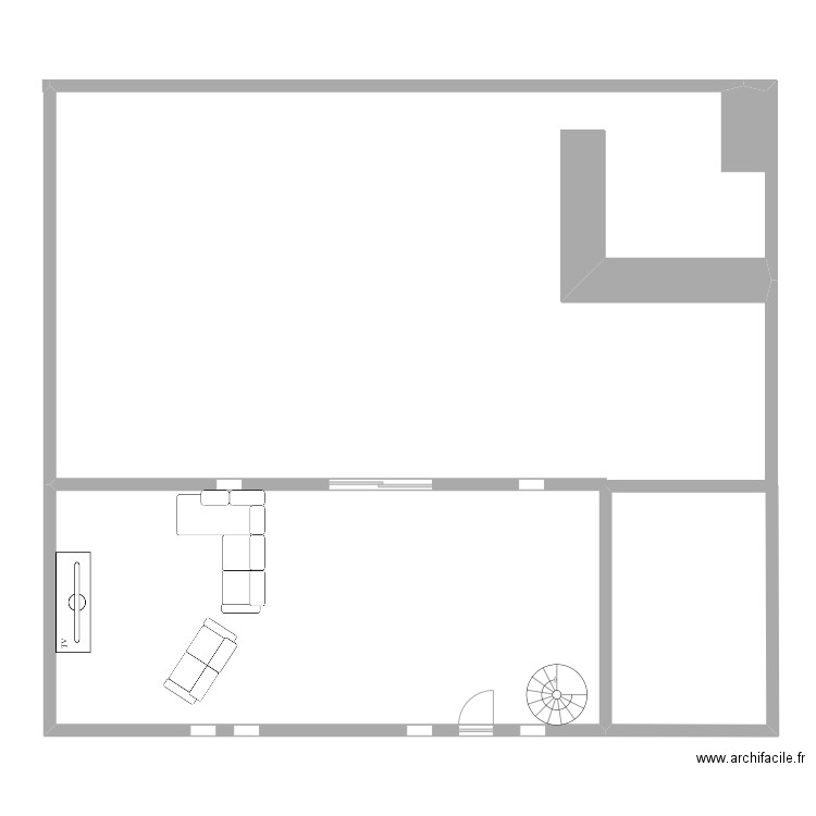 plan 1. Plan de 0 pièce et 0 m2