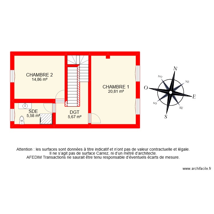 BI26023 -. Plan de 26 pièces et 239 m2