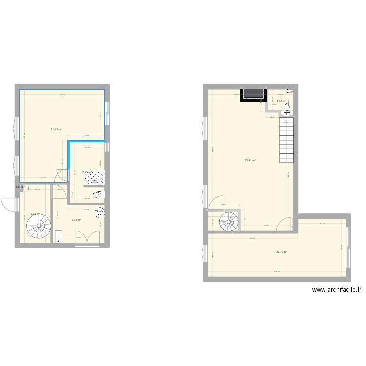 5AveJulesFerry_cotes. Plan de 9 pièces et 105 m2