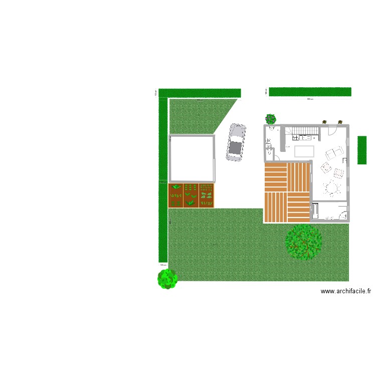 MAISON 4. Plan de 0 pièce et 0 m2