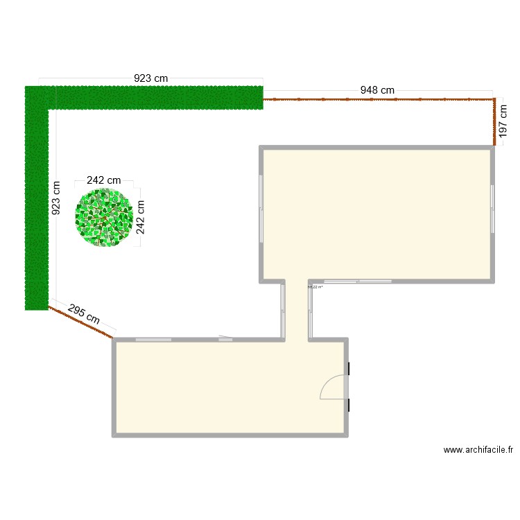 Maison Gardanne. Plan de 1 pièce et 88 m2