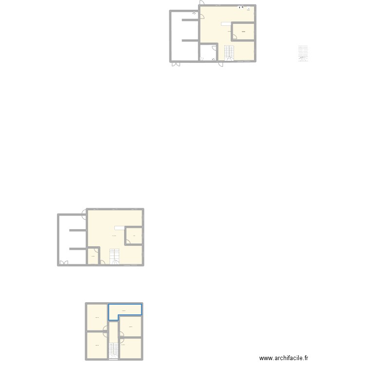 Maison cernusson. Plan de 10 pièces et 289 m2