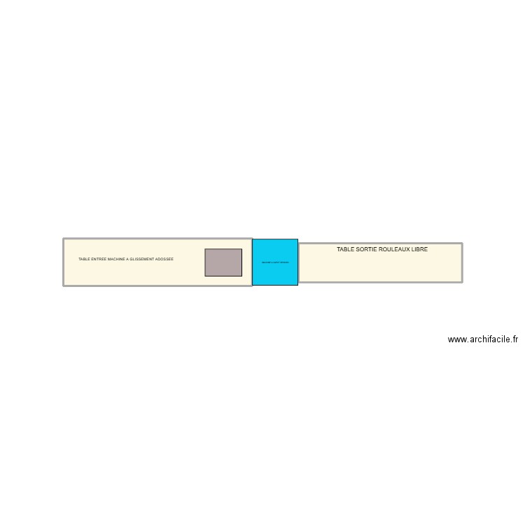 ENVIRONEMENT LAVERIE GS DUCES. Plan de 2 pièces et 4 m2