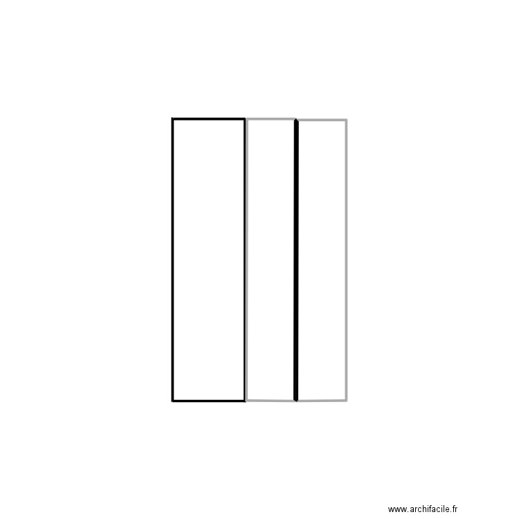 la londe meuble . Plan de 2 pièces et 2 m2