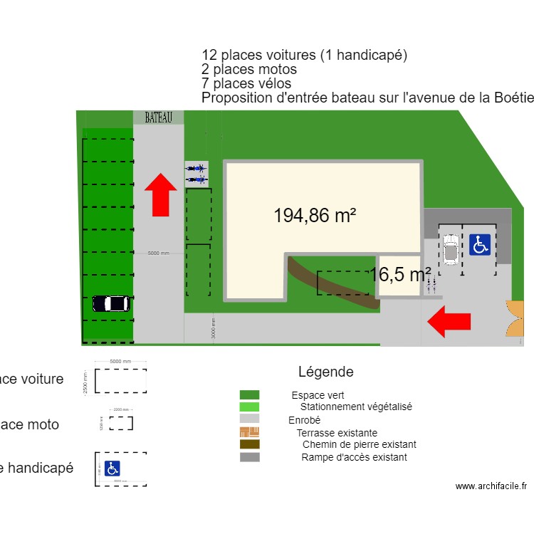 the best  14 PLACES MAISON DE SANTE DIN A3. Plan de 2 pièces et 211 m2