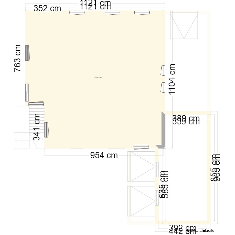 MAISON new. Plan de 2 pièces et 204 m2