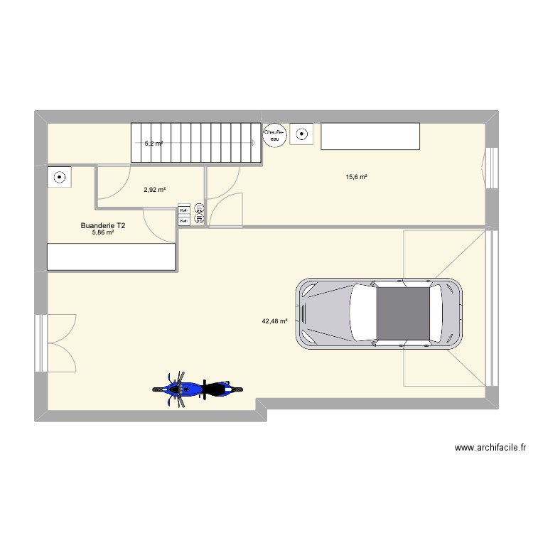 SJDV3 RDC. Plan de 0 pièce et 0 m2