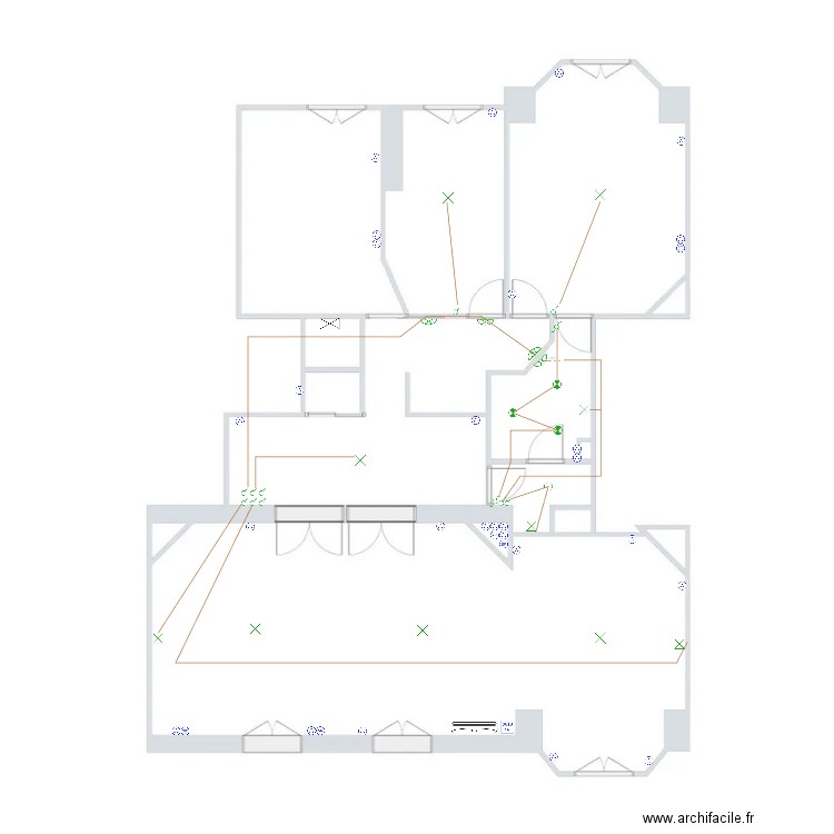 Plan élec 2 Fabrice. Plan de 0 pièce et 0 m2