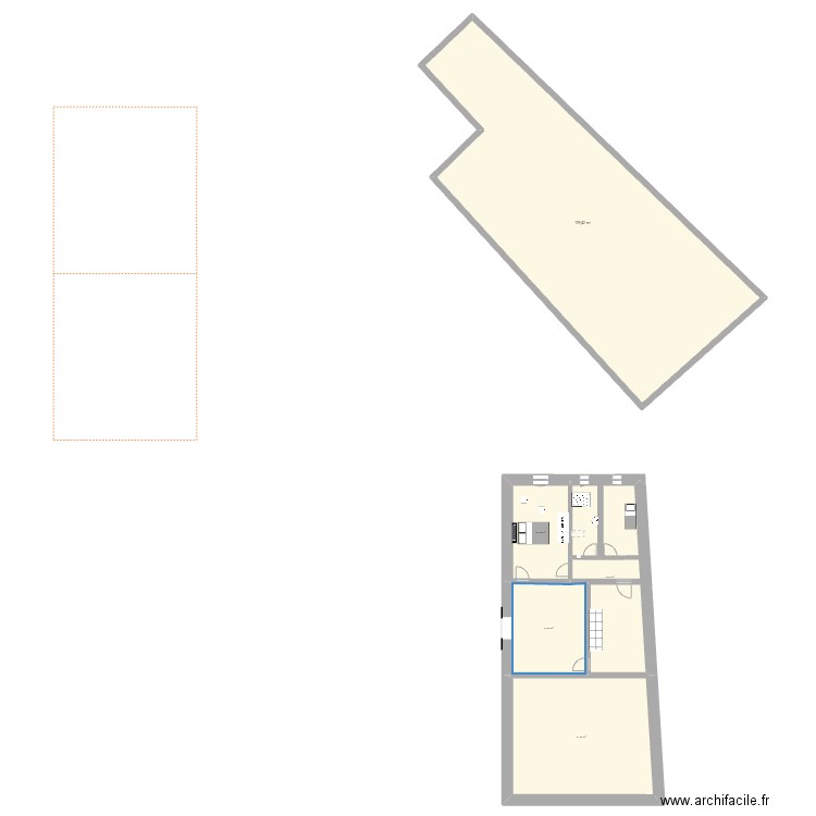 Sauvoy. Plan de 9 pièces et 690 m2