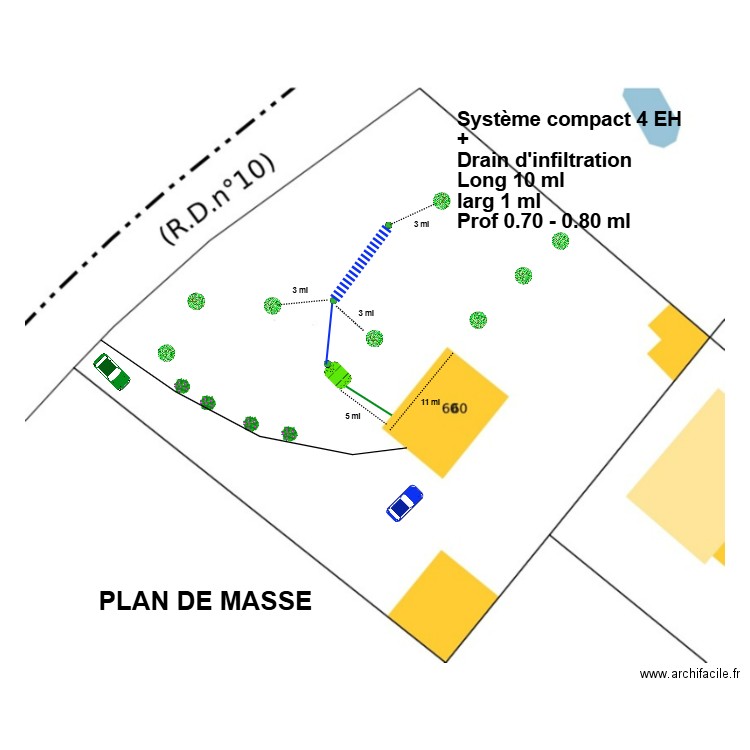 Salvatico compact. Plan de 0 pièce et 0 m2