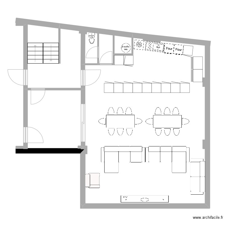 Plan 1er Etage/2 19 FM. Plan de 0 pièce et 0 m2