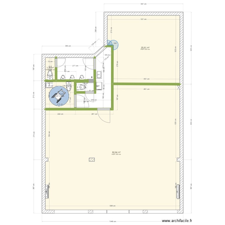 L3MT Modif. Plan de 4 pièces et 114 m2