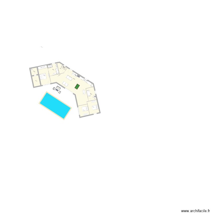 implantation maison. Plan de 0 pièce et 0 m2