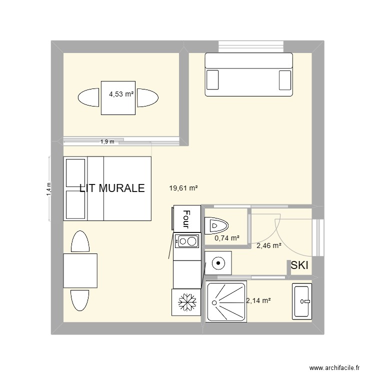 NORA V8. Plan de 0 pièce et 0 m2