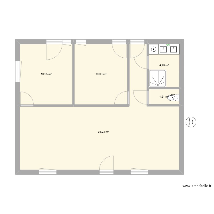 ETOUVELLES. Plan de 0 pièce et 0 m2