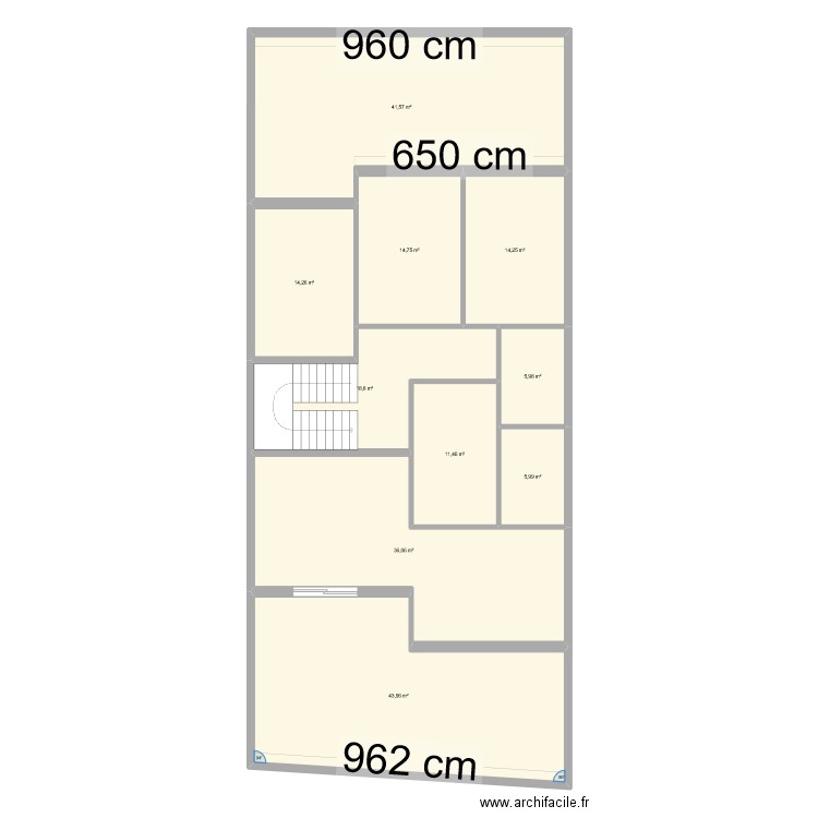 Dalia bouskoura 9.7. Plan de 10 pièces et 207 m2