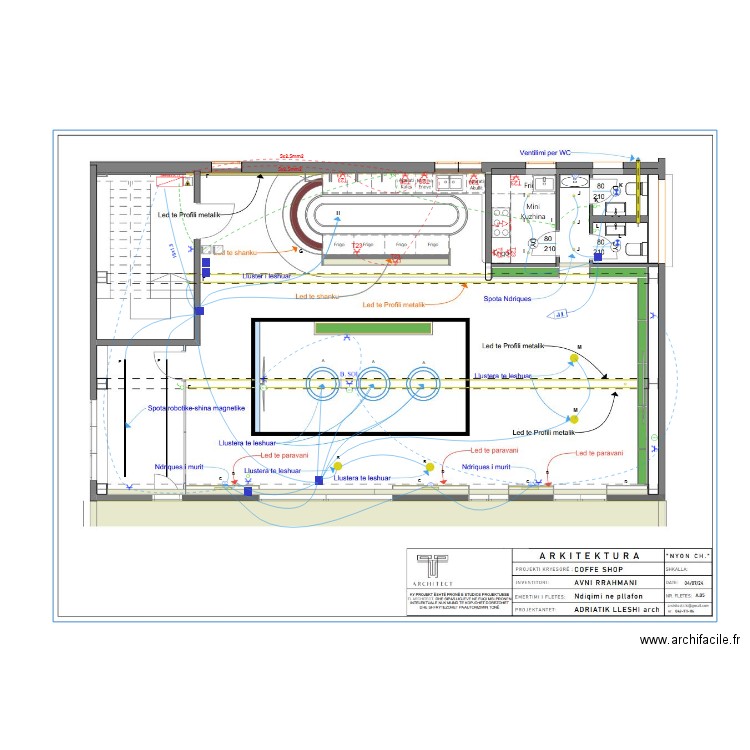 rrahmani lum. Plan de 0 pièce et 0 m2