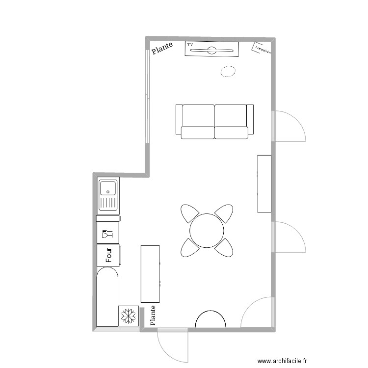 St clair. Plan de 0 pièce et 0 m2