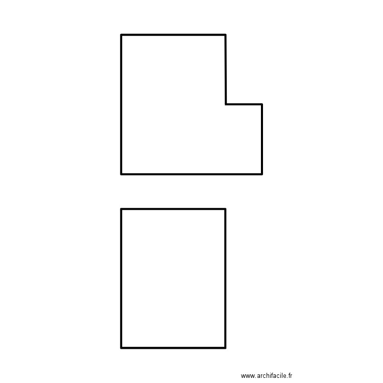 51809 - croquis. Plan de 1 pièce et 12 m2