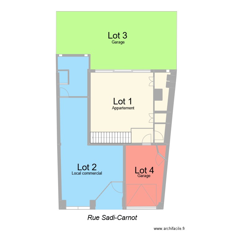 SCI LE RICHELIEU BIS. Plan de 34 pièces et 232 m2