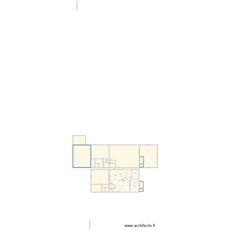 BT2025-2. Plan de 28 pièces et 3075 m2