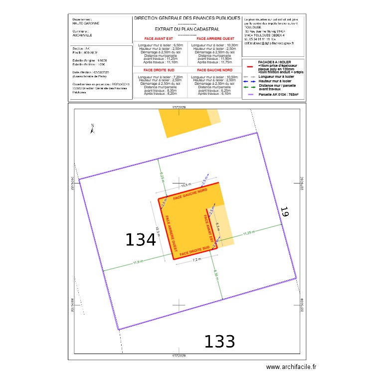 dp02 FABRE. Plan de 0 pièce et 0 m2