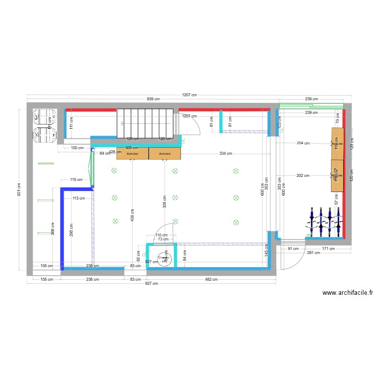 SALLE DE JEUX ARBOUCALOT . Plan de 0 pièce et 0 m2