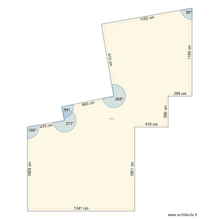 SURESNES 39 J J ROUSSEAU. Plan de 1 pièce et 295 m2