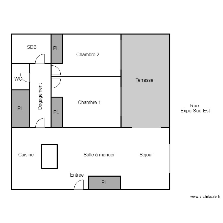 Plan AMRAM 2. Plan de 12 pièces et 182 m2