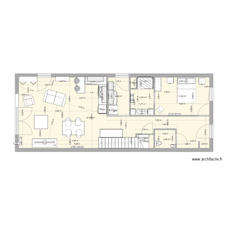 Vincent Meine 6. Plan de 7 pièces et 71 m2