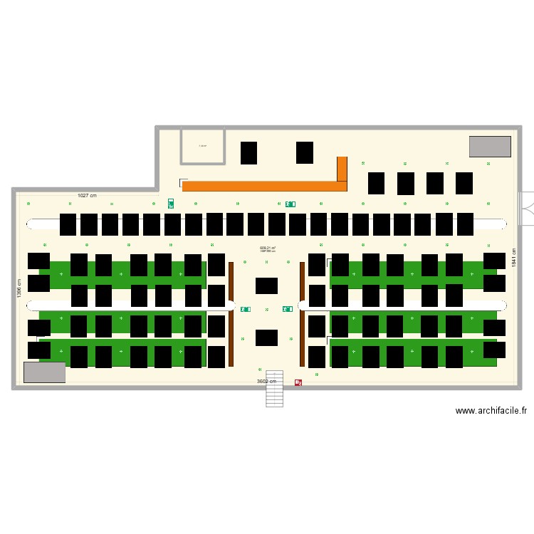 Shuffle Factory. Plan de 2 pièces et 617 m2