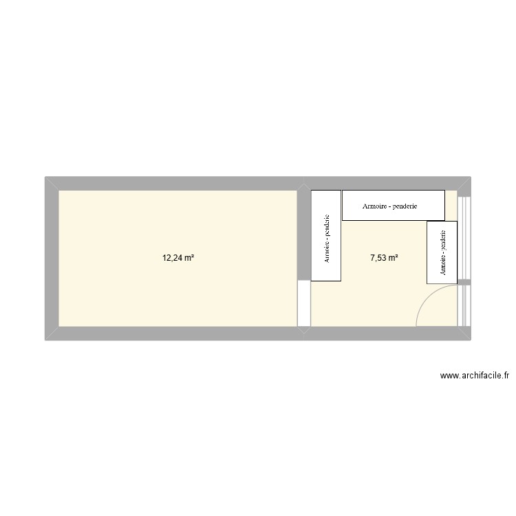 plan rapport de stage malaurie couture . Plan de 2 pièces et 20 m2