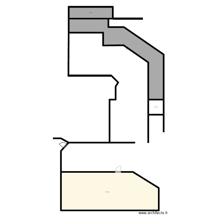 dossier pto. Plan de 4 pièces et 134 m2