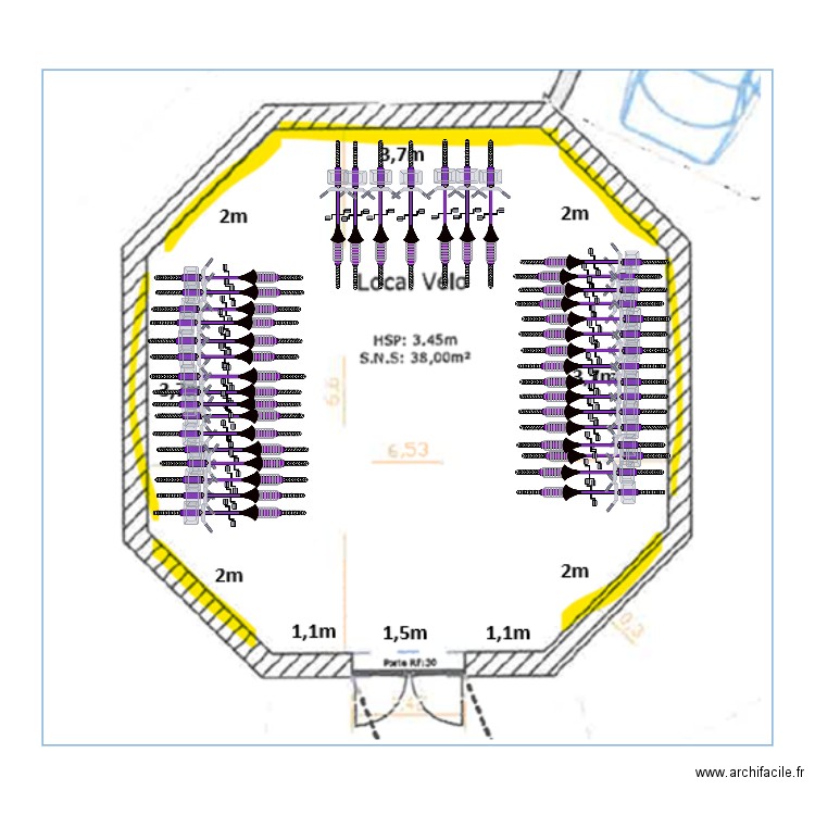 Jean Paquot. Plan de 0 pièce et 0 m2