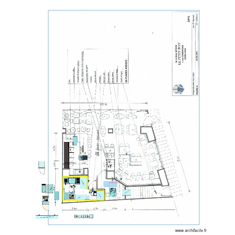 PPOT. Plan de 0 pièce et 0 m2