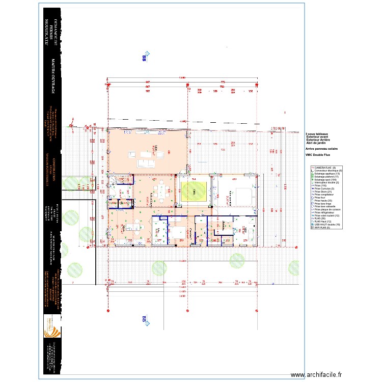 Beautheil Saints - Electicité. Plan de 0 pièce et 0 m2