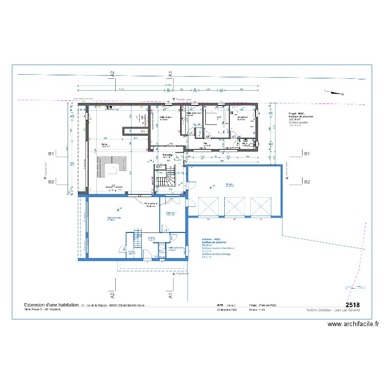 circuits prises 20A. Plan de 0 pièce et 0 m2